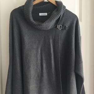 Calvin Klein Sweater Poncho